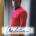 Star Trek Inscription card variant A308 full signature