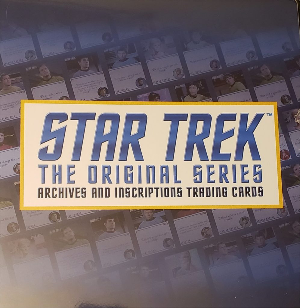 Star Trek TOS Inscriptions Card Binder