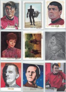 Strar Trek Inflexions sketch cards