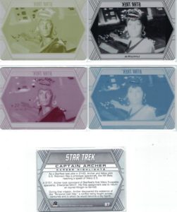 Star Trek Inflexions Unreleased White Parallel Set