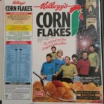 Star Trek Card Kelloggs Cereal Box