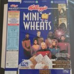 Star Trek Card Kelloggs Cereal Box