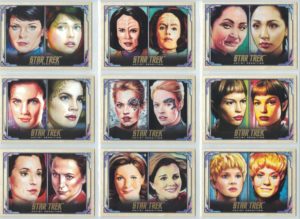 Women of Star Trek Art and Images Artist Rendition Card Set