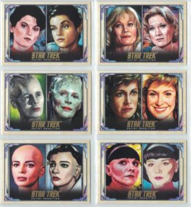 Women of Star Trek Art and Images Artist Rendition Card Set