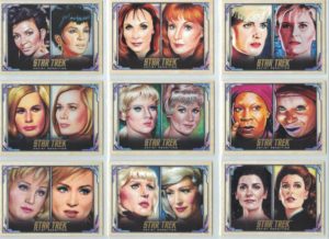 Women of Star Trek Art and Images Artist Rendition Card Set