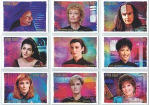 Women of Star Trek Art and Images Common Card Set