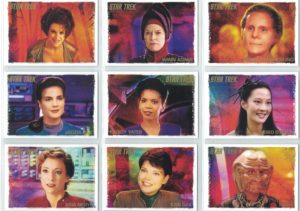 Women of Star Trek Art and Images Common Card Set