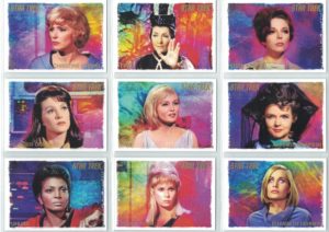 Women of Star Trek Art and Images Common Card Set