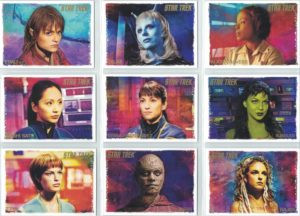 Women of Star Trek Art and Images Common Card Set