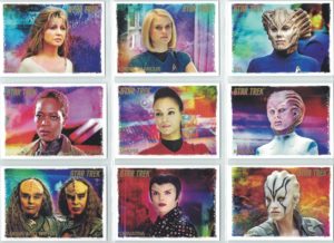 Women of Star Trek Art and Images Common Card Set