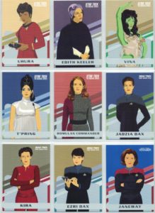 Women of Star Trek Art and Images Universe Gallery Card Set