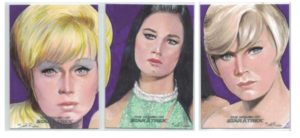 Women of Star Trek Art and Images Sketch Cards