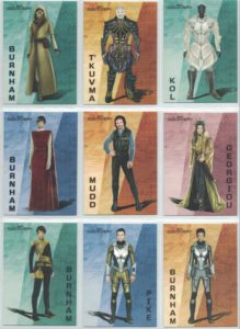 Star Trek Discovery Season Three Costume Design Cards