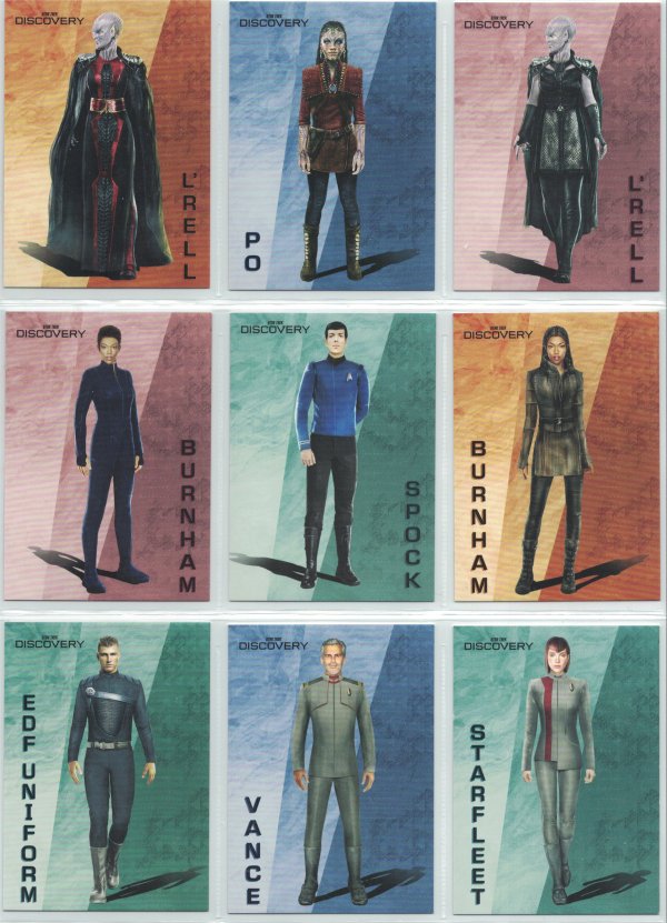 Star Trek Discovery Season Three Costume Design Cards