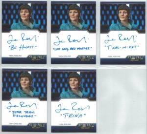 Star Trek Discovery Season Three Inscription Cards