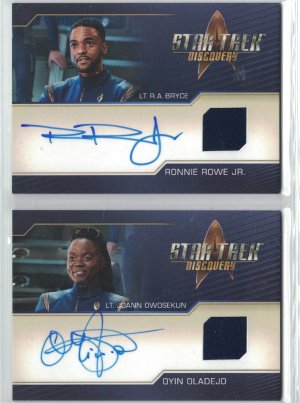 Star Trek Discovery Season Three Relic Cards