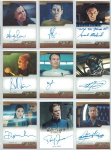 Star Trek Discovery Season Three Archive Exclusive Autograph Cards