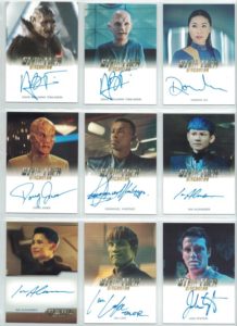 Star Trek Discovery Season Three Autograph Cards