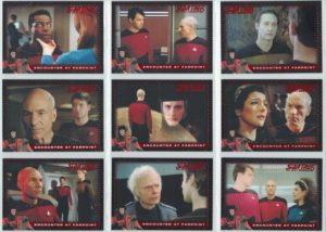 Star Trek Inscriptions Encounter at Farpoint Card Set