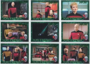 Star Trek Inscriptions Best of Both Worlds Card Set