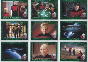 Star Trek Inscriptions Best of Both Worlds Card Set