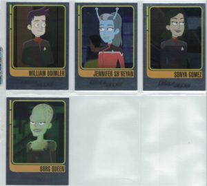 Star Trek Inscriptions Lower Decks Character Card Set