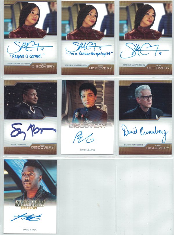 Star Trek Discovery Season Four Archive Exclusive Cards