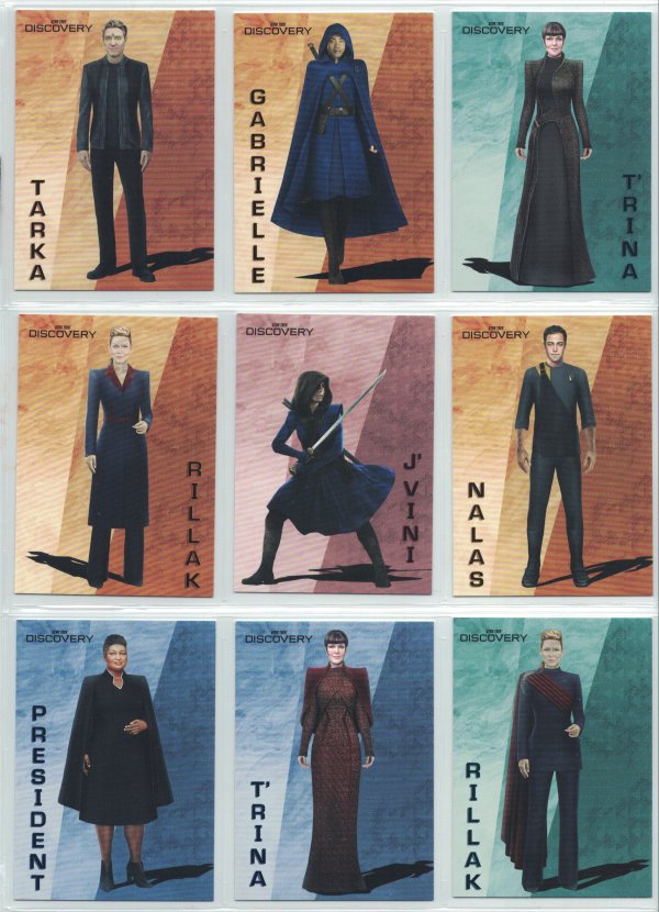 Star Trek Discovery Season Four Costume Design Cards