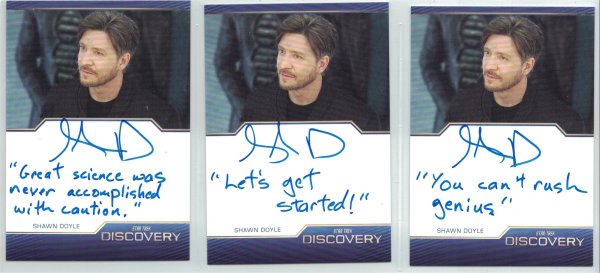 Sta Trek Discovery Season Four Inscription Cards