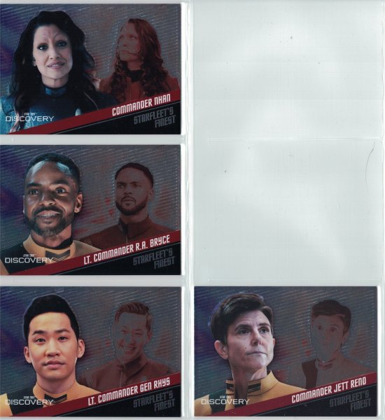 Star Trek Discovery Season Four Starfleet Finest Cards