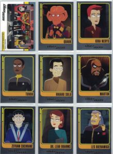 Star Trek Lower Decks Character Card Set