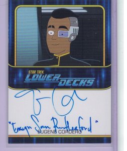 Star Trek Lower Decks Autograph Inscription Cards