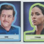 Star Trek SNW Sticker Cards and Reward Card