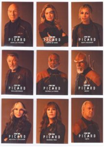 Star Trek Picard Season 3 Cast Card Set