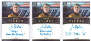 Star Trek Picard Season 2 and 3 Auotgraph Card Set