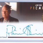 Star Trek Picard Season 2 and 3 oversized Patrick Stewart auto card