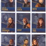 Star Trek Picard Season 2 and 3 Then and Now Card Set