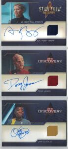 Star Trek Discovery Season 5 Autograph Relic Cards