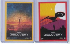 Star Trek Discovery Season 5 case topper cards