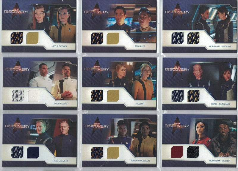 Star Trek Discovery Season 5 Relic Cards