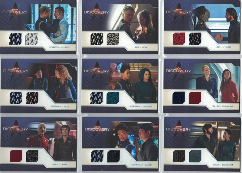 Star Trek Discovery Season 5 Relic Cards