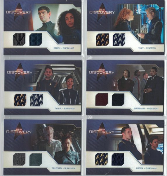 Star Trek Discovery Season 5 Relic Cards