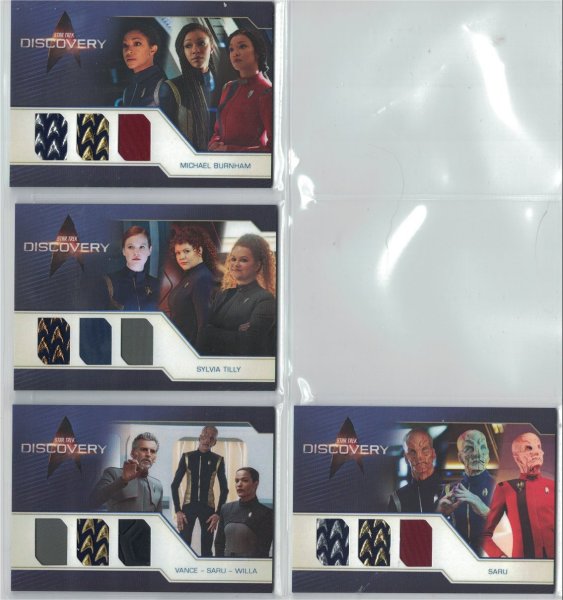 Star Trek Discovery Season 5 Relic Cards