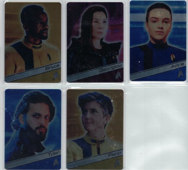 Star Trek Discovery Season 5 Metal Cards