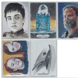 Star Trek Discovery Season 5 sketch cards